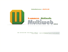 Tablet Screenshot of multiweb.com.au